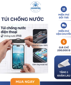 Túi chống nước điện thoại bảo vệ khi đi mưa và đi biển