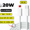 Dây Cáp sạc nhanh bọc dù PD 20w, C to LN cho ip 16 15 14 13 12 11 Pro Max X XS XR 8 7 6, Phụ kiện cáp sạc